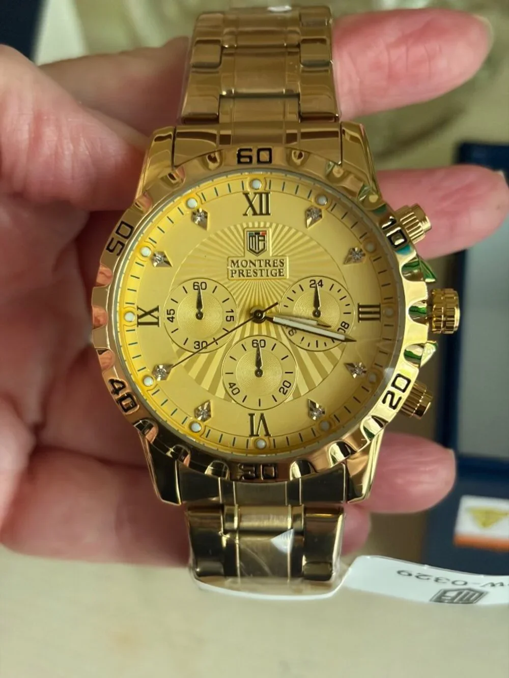 Montres Prestige X Invicta Men's Watch - 43.5mm, Gold (MPW-0312)